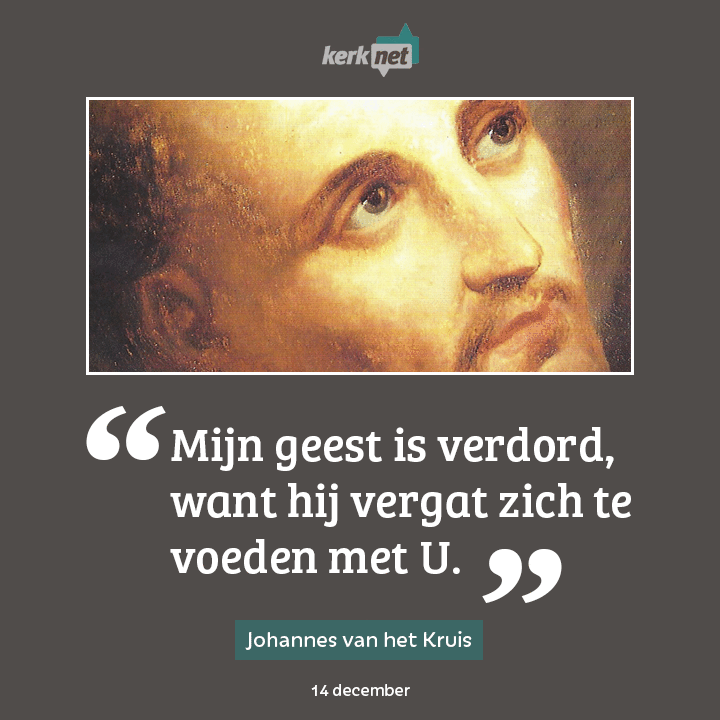 Johannes van het Kruis geschilderd door J. Meganck © Illustratie: Sim D'Hertefelt - Schilderij: Karmel Brussel, Carmelitana Johannes van het Kruis geschilderd door J. Meganck © Illustratie: Sim D'Hertefelt - Schilderij: Karmel Brussel, Carmelitana