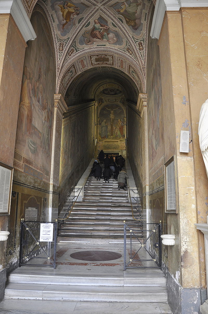 De Scala Sancta in Rome © Wikipedia De Scala Sancta in Rome © Wikipedia