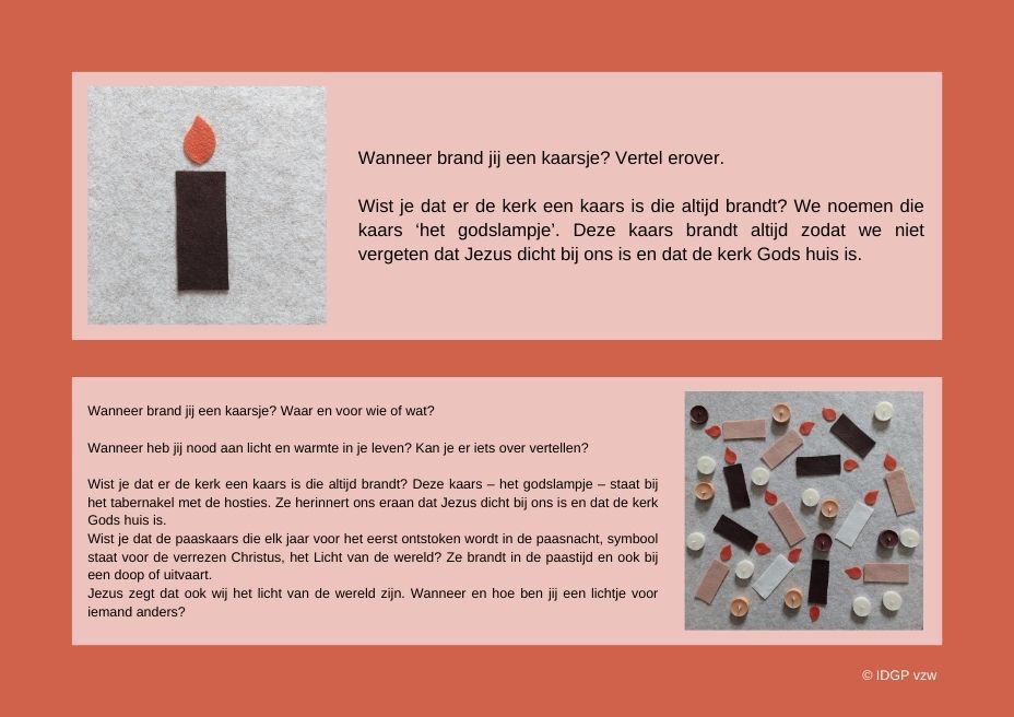 Fiche 'kaars' © IDGP vzw Fiche 'kaars' © IDGP vzw
