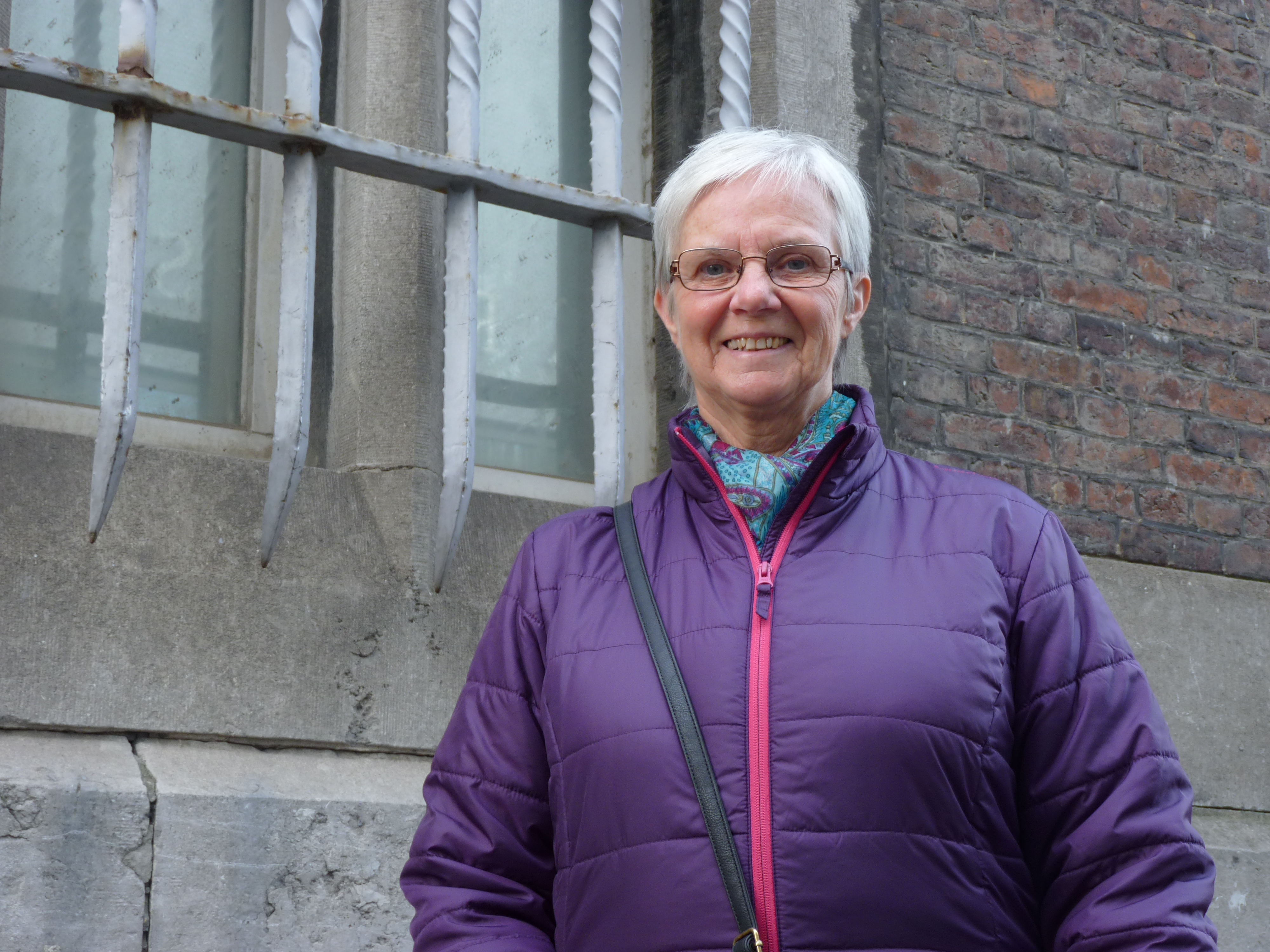 Malou Eelen is gevangenispastor in Antwerpen. © Kris Somers Malou Eelen is gevangenispastor in Antwerpen. © Kris Somers