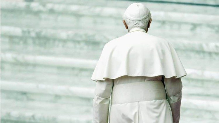 De emeritus paus Benedictus XVI © Vatican Media De emeritus paus Benedictus XVI © Vatican Media