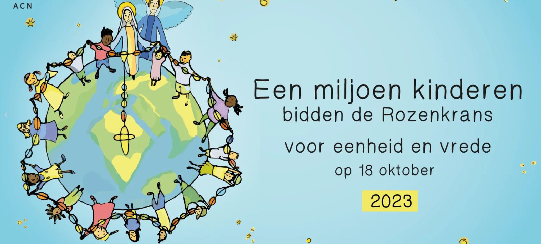 Miljoen kinderen bidden de rozenkrans