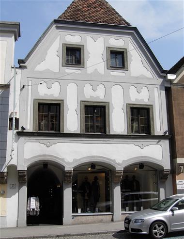 In dit huis in Steyr werd Stille Nacht voor het eerst gedrukt © Stille Nacht Gesellschaf In dit huis in Steyr werd Stille Nacht voor het eerst gedrukt © Stille Nacht Gesellschaf