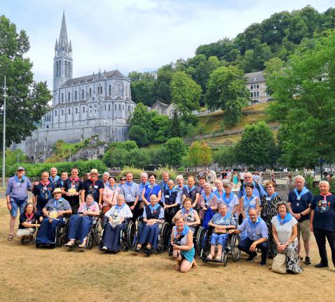 Groepsfoto Hasselt Lourdes 2026 © Tony Dupont
