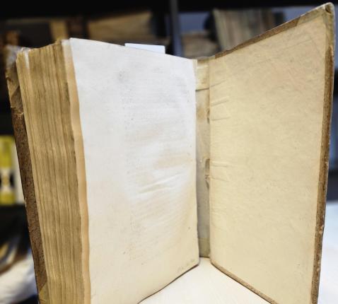 Het ontbrekende boek © Bibliotheek Grootseminarie