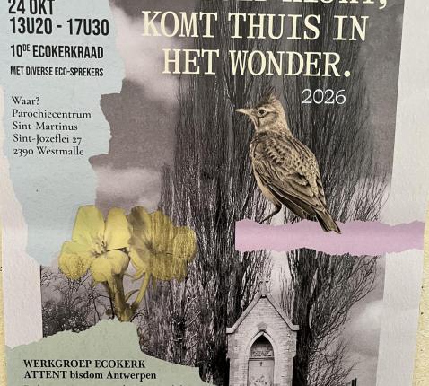 10de ecokerkraad 2026 © Werkgroep ecokerk van Attent bisdom Antwerpen