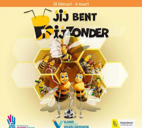 week van de vrijwilliger © Vlaamse steunpunt vrijwilligers vzw