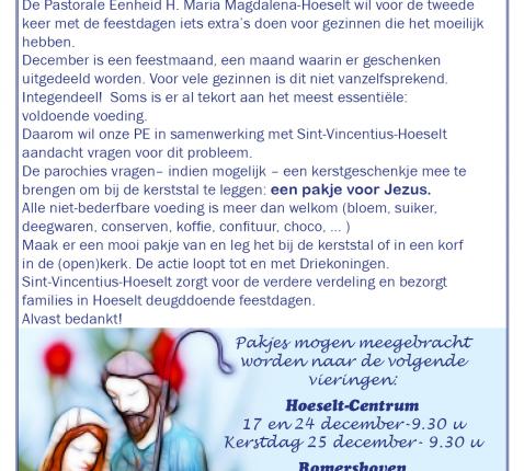 Pakje voor Jezus © H. Mouchaers