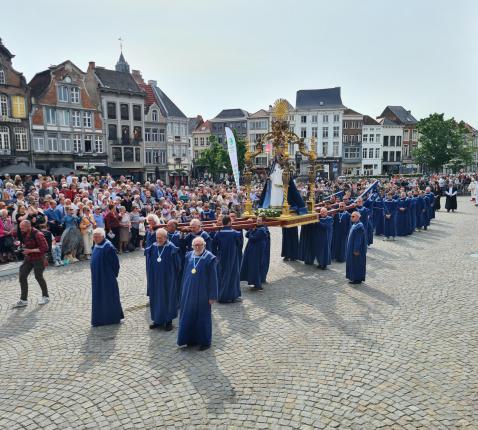 750ste editie Hanswijkprocessie, Mechelen, 14 mei 2023 © Dienst Communicatie aartsbisdom Mechelen-Brussel