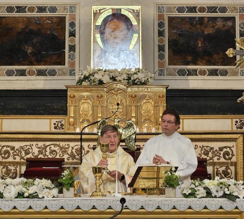 Eucharistie op zondag © Luc De Bolle