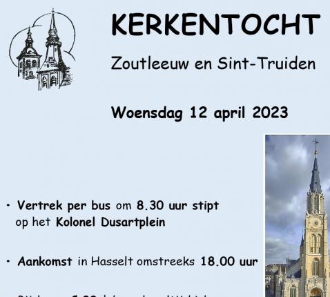 Kerkentocht 2023 © @PE Virga Jesse Hasselt