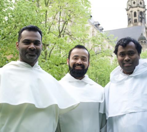 Drie Antwerpse dominicanen uit India © Sint-Paulus Antwerpen