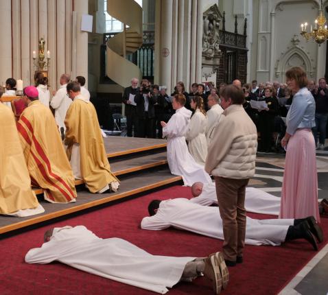 Diakenwijding © Wim Vervaeck