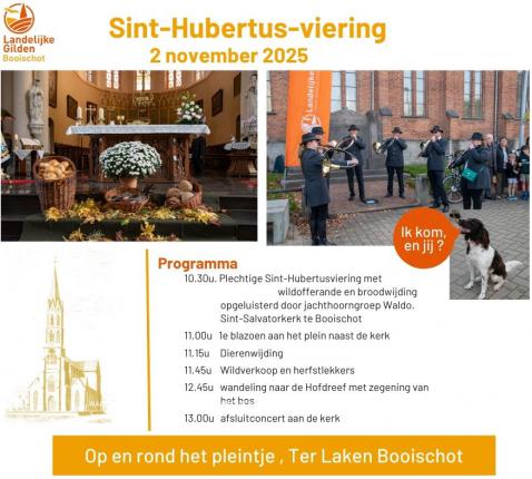 St Hubertsuviering Booischot © Landelijke Gilden Booischot
