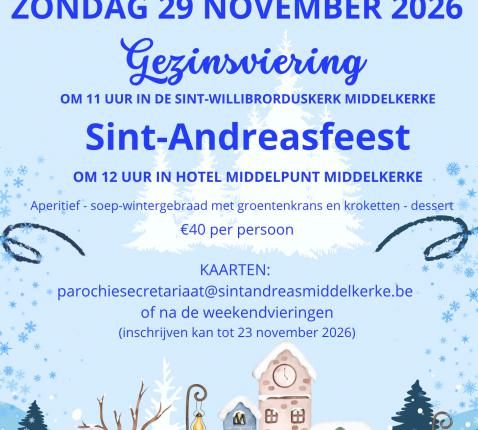 Sint-Andreasfeest 2026 © -