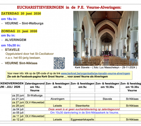 weekend-vieringen 