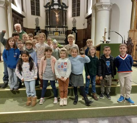 De eerste communicanten 