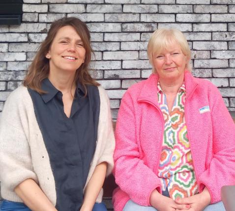 Sylvie Decoster en Marleen Ingelbeen © dienst zorgpastoraat bisdom Brugge