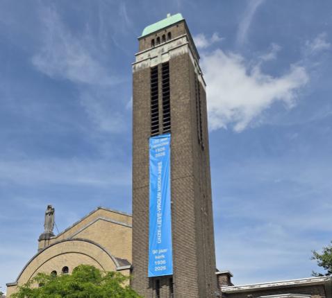 wimpel aan de toren 