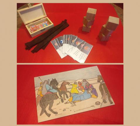 'Het mysterie van Pinksteren' en 'Saulus verandert' (Godly Play) © Mariette Dhondt