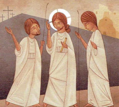 3e Paaszondag  - Emmausgangers - zondag 19 april 2026 © Alexander Vandaele