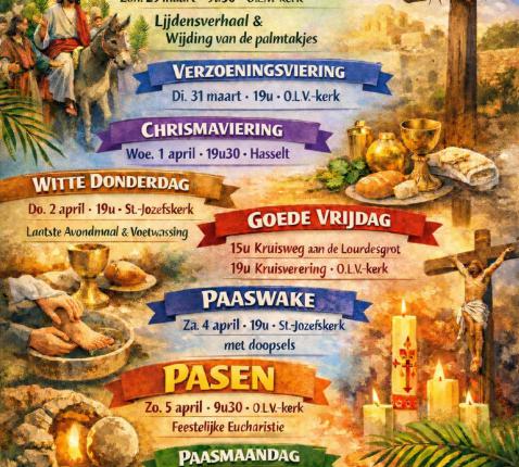 Goede Week 2026 in Zutendaal  