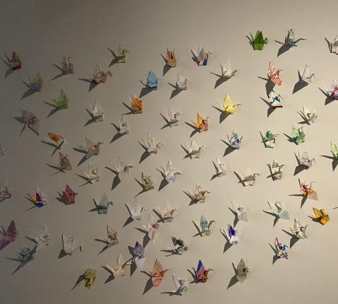 1 000 kraanvogels © Luc Damen