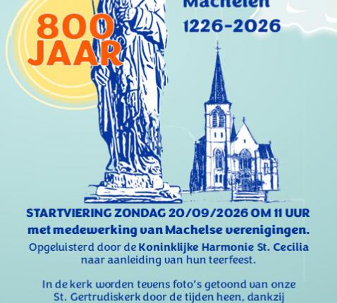 STARTVIERING 800 JAAR SINT GERTRUDIS  @EVD 