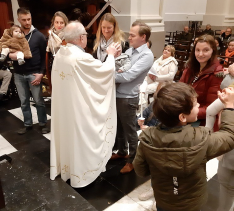 Op 2 februari hebben we in onze pastorale eenheid Lichtmis gevierd - hier in de Sint-Salvatorkerk. 