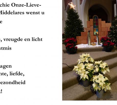 kerst- en nieuwjaarswensen © Mia Verbanck