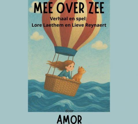 Affiche Mee over Zee © de Vonk academie
