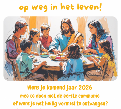 aanmelding eerste communie 