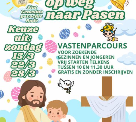 Welkom het vastenparcours in de H.Genesiuskerk te Sint-Genesius-Rode © kiJeti