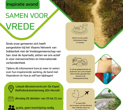 Inspiratie-avond Samen voor vrede 