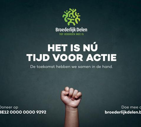 Tijd voor actie © Broederlijk Delen