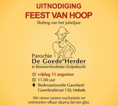 Feest van Hoop - 15 augustus 2025 