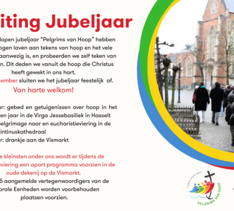 jubeljaar  © Bisdom Hasselt