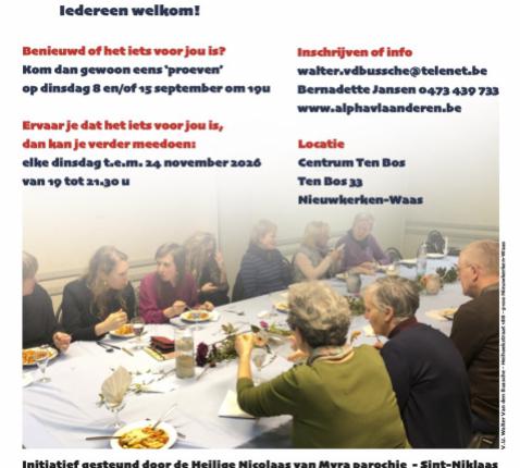 Alpha cursus najaar 2026 