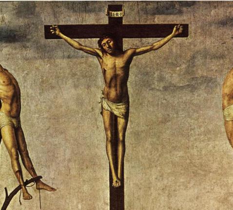 Christus gekruisigd © )Antonello da Messina (1475) Christus gekruisigd © )Antonello da Messina (1475)