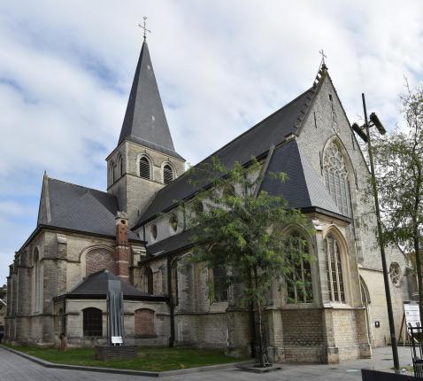 De Sint-Katelijnekerk zag haar bezoekersaantal stijgen met 35% ten opzichte van 2022. © Paul Hermans