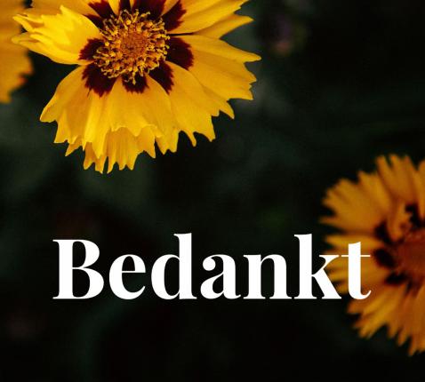 Bedankt © -