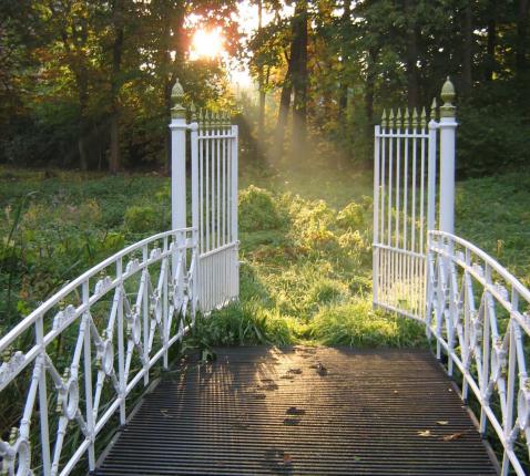 Binnentreden door de deur die liefde van God is, geeft leven in overvloed. © jh