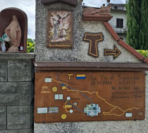 Te voet naar Assisi © Nancy Cappelle