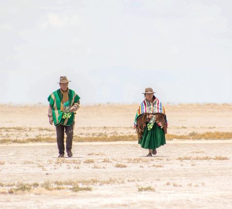Bolivia Het Poopomeer was vroeger het 2de grootste meer in Bolivia (foto Cenda).jpg © foto Cenda