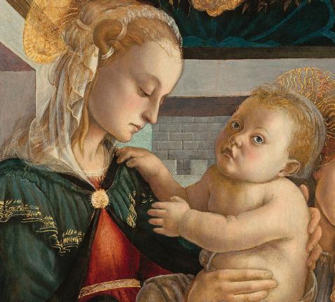 De teruggevonden Madonna met engelen van Boticelli © Kipa-Apic