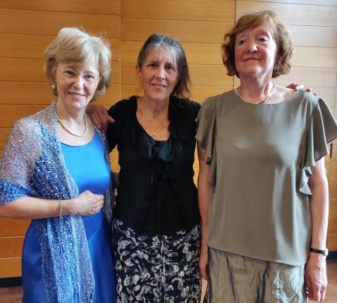 Brigitte Bruyndonckx, Nicole De Paepe en Ria Van Bortel © Mia Verbanck