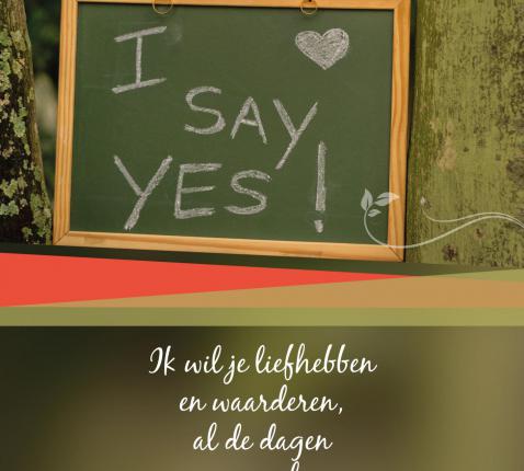 Brochure over het sacrament van het huwelijk in het leven van elke dag © Uitgeverij Licap