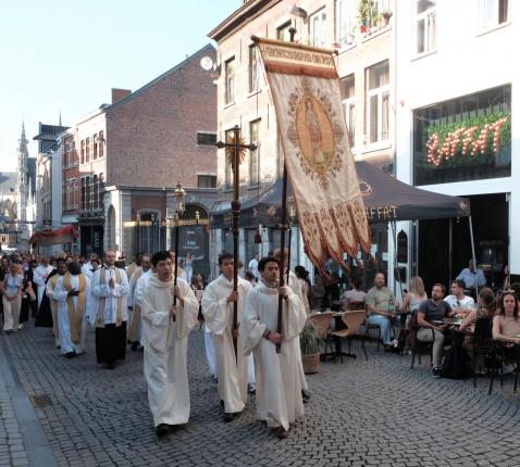 Sacramentsdag in Leuven 2025 © Pastorale zone Leuven aan de Dijle