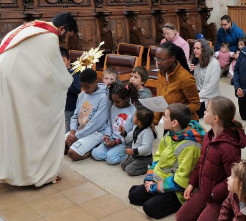 Aanbiddingsmoment voor kinderen © Pastorale zone Leuven aan de Dijle