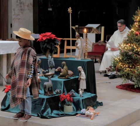 Kinderkerstviering in de Sint-Kwintenskerk 2025 © Pastorale zone Leuven aan de Dijle